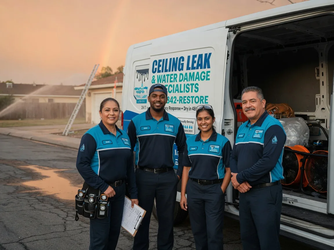 Ceiling Leak Cleanup company in Powells Point, NC